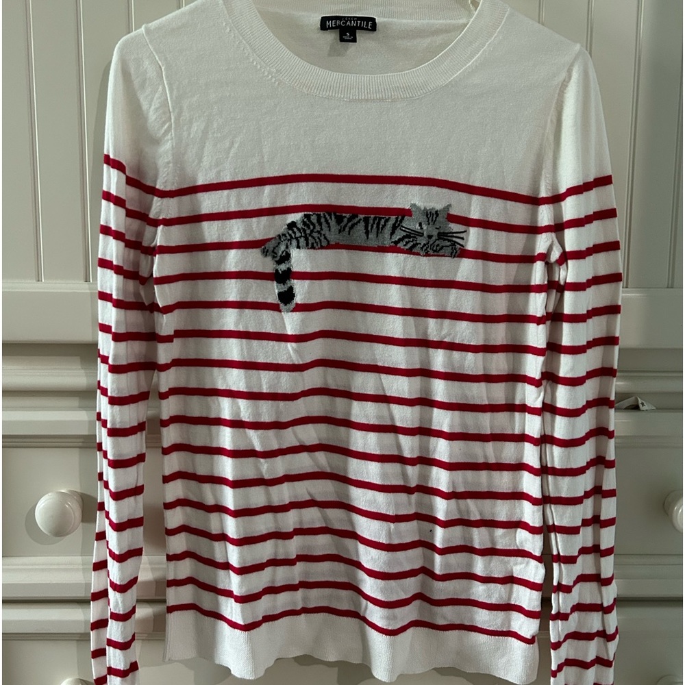J Crew Striped Sweater